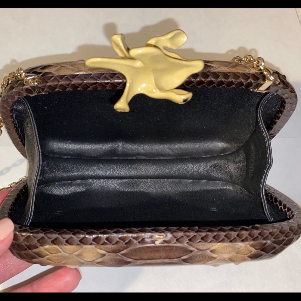 Givenchy Python Minaudire - image 5